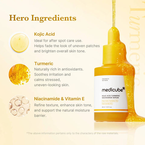 [Medicube] Kojic Acid Turmeric Capsule Serum, 30ml