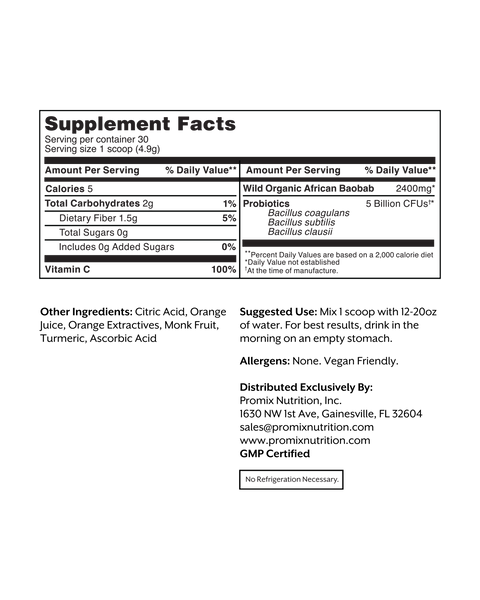 Debloat: Prebiotic + Probiotic