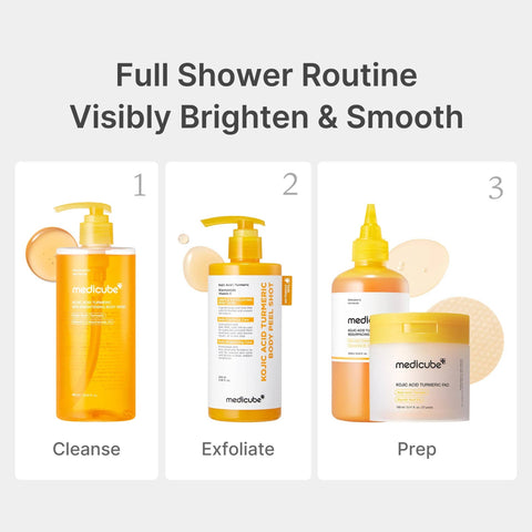 [Medicube] Kojic Acid Turmeric Brightening Body Wash, 400ml