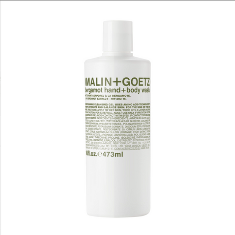 Malin+Goetz bergamot hand+body wash