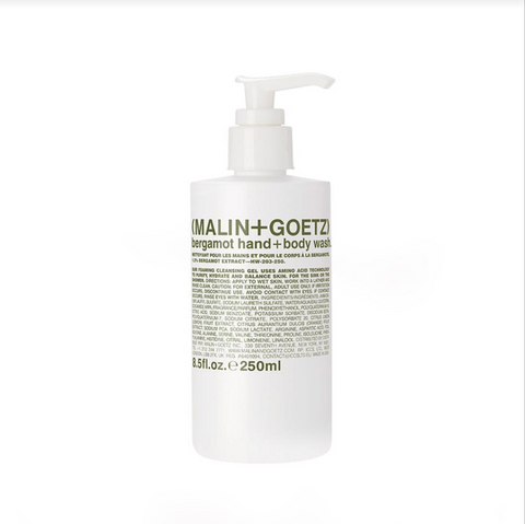 Malin+Goetz bergamot hand+body wash
