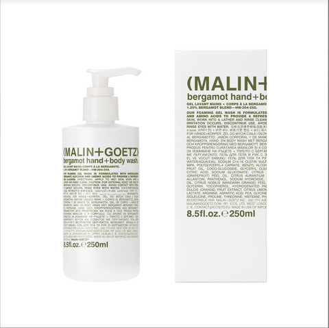 Malin+Goetz bergamot hand+body wash