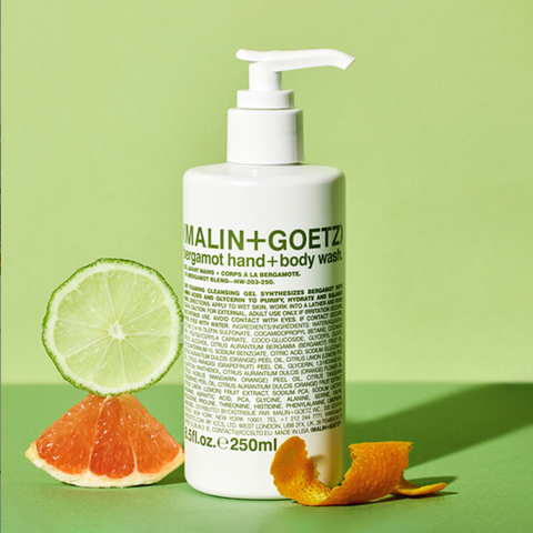 Malin+Goetz bergamot hand+body wash