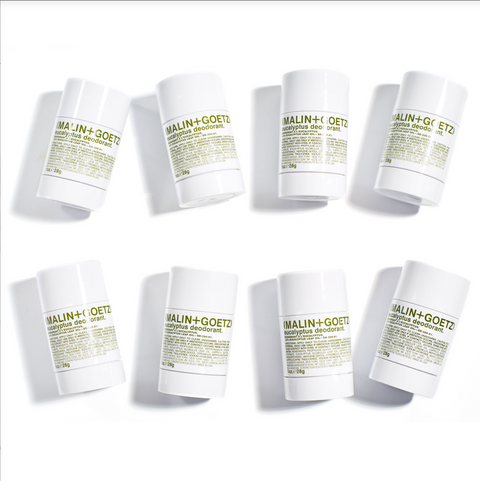 Malin+Goetz eucalyptus deodorant, travel