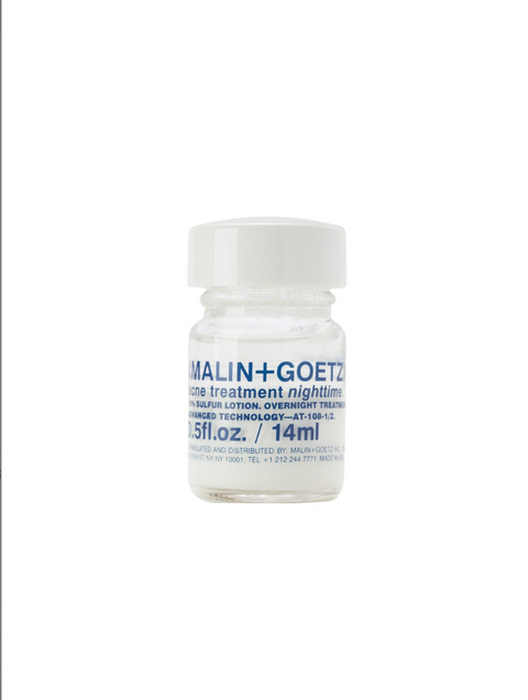 Malin+Goetz acne treatment nighttime