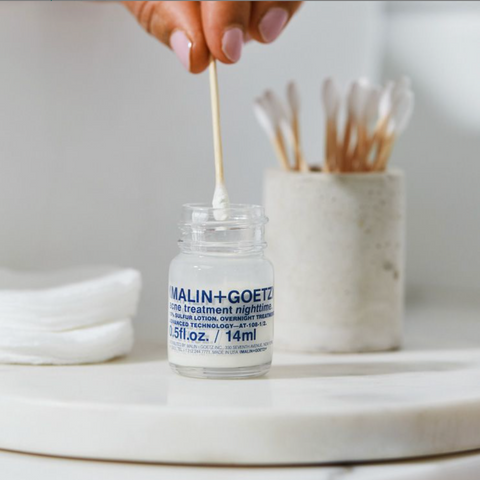 Malin+Goetz acne treatment nighttime