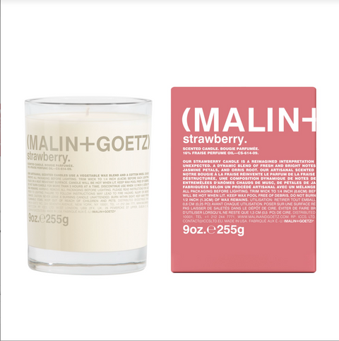 Malin+Goetz strawberry candle