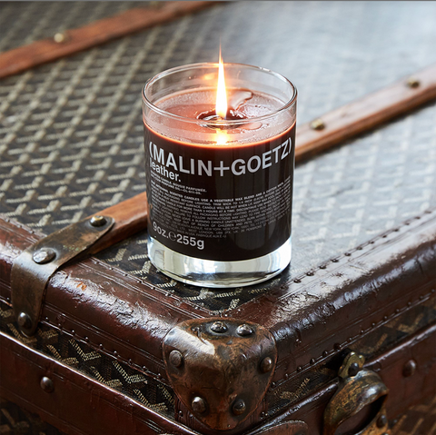 Malin+Goetz leather candle