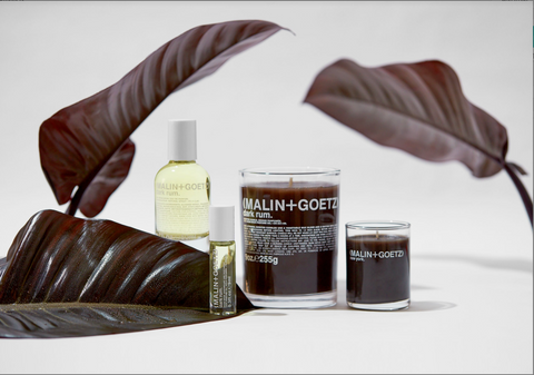 Malin+Goetz dark rum candle votive