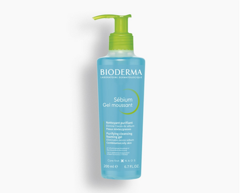 BIODERMA Sebium Foaming Gel Pump 6.7 fl.oz.
