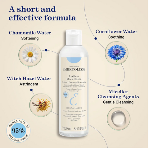 EMBRYOLISSE Micellar Lotion 3.38 fl.oz.