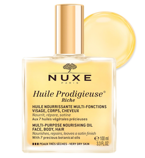 NUXE Huile Prodigieuse Riche Multi-Purpose Nourishing Oil 3.3 fl.oz.