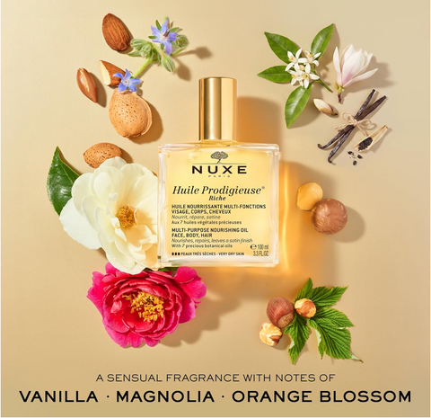 NUXE Huile Prodigieuse Riche Multi-Purpose Nourishing Oil 3.3 fl.oz.