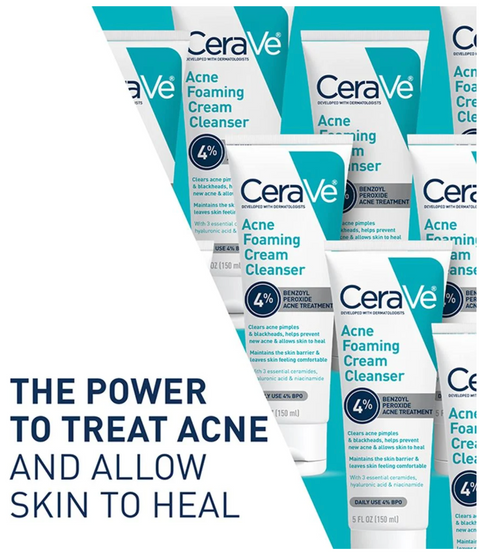 Acne Foaming Cream Cleanser
