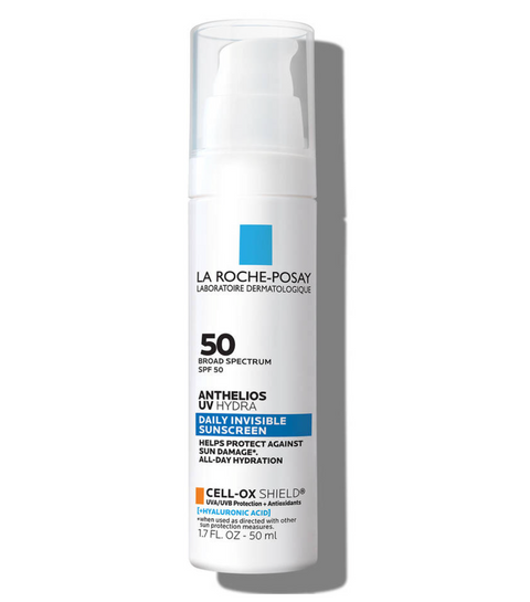Anthelios UV Hydra Hydrating Face Sunscreen SPF 50 with Hyaluronic Acid