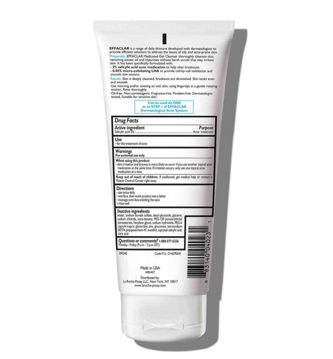 Effaclar Medicated Acne Face Wash