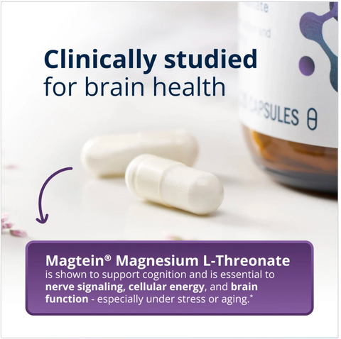 Magtein Magnesium L-Threonate (120 capsules) — Metagenics