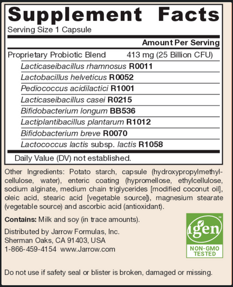 Jarro-Dophilus EPS 25 billion (30 capsules) — Jarrow Formulas