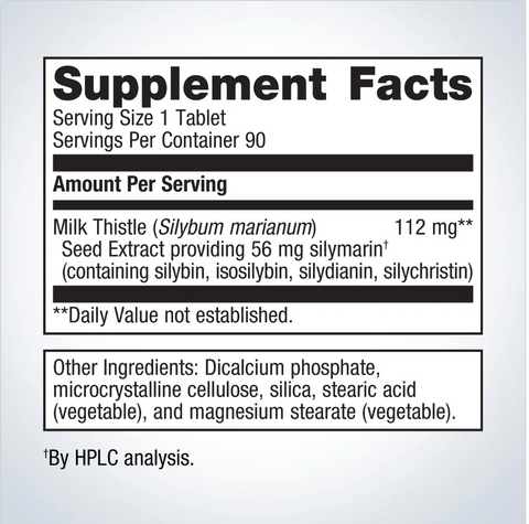 Milk Thistle Extract (90 tablets) — Metagenics