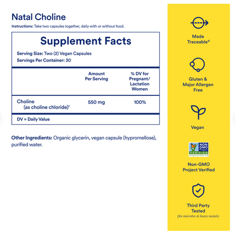 Choline (60 capsules) — Ritual