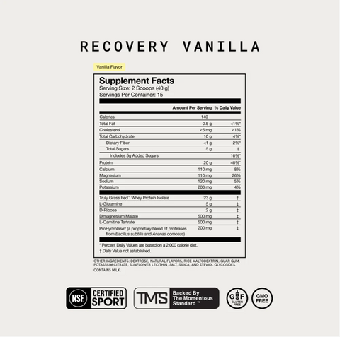 Recovery - Vanilla