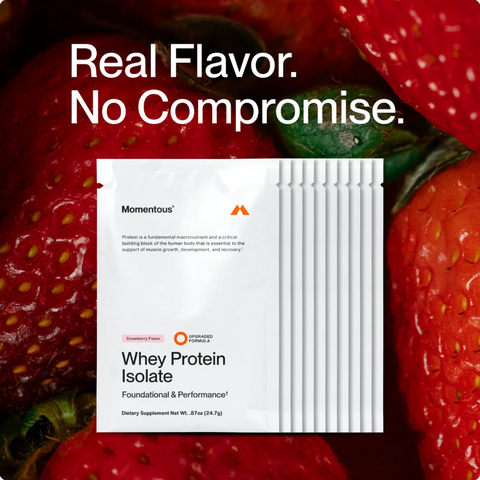 Grass-Fed Whey Protein 10-Travel Packs - Strawberry