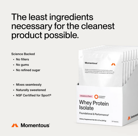 Grass-Fed Whey Protein 10-Travel Packs - Strawberry