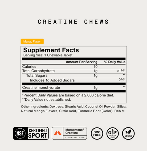 Creatine Chews Flavor Stack