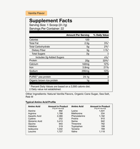 100% Plant Protein 10-Travel Packs