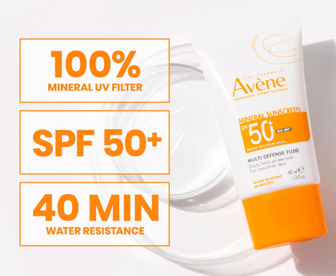 Avène Mineral Face Lotion Sunscreen SPF 50