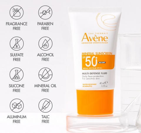 Avène Mineral Face Lotion Sunscreen SPF 50