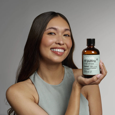 Davids Hydroxi™ Serum pulling oral rinse w/ nano hydroxyapatite / 9oz