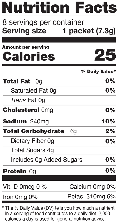 Hydrating Electrolyte Drink Mix Lemonade 8ct