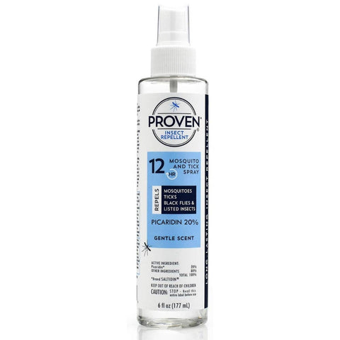 12 Hour Mosquito + Tick Spray – Gentle Scent Case Pack