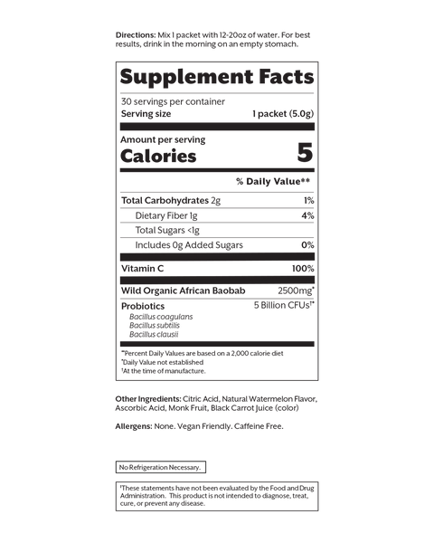 Debloat: Prebiotic + Probiotic