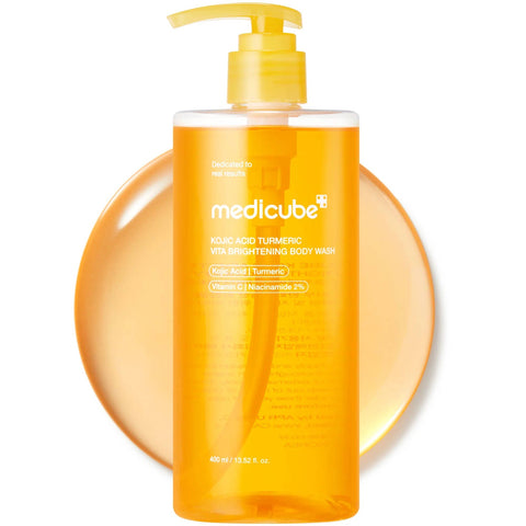 [Medicube] Kojic Acid Turmeric Brightening Body Wash, 400ml