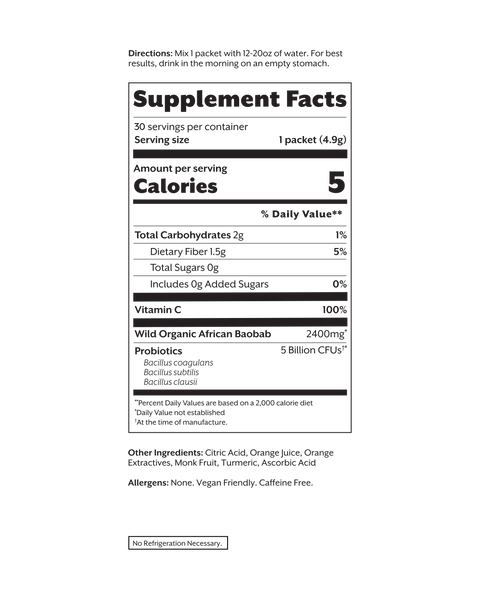 Debloat: Prebiotic + Probiotic