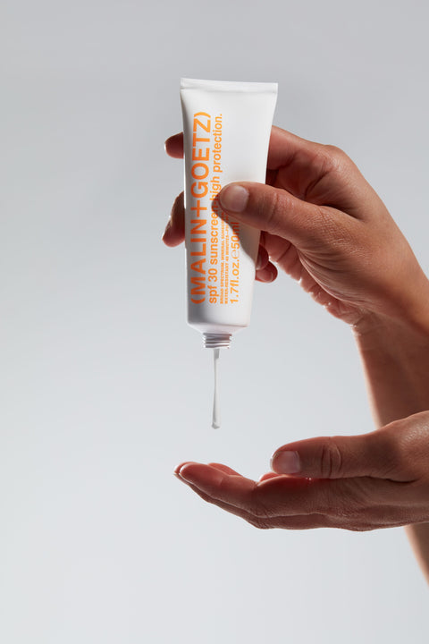 Malin+Goetz spf 30 mineral sunscreen