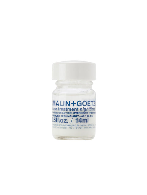 Malin+Goetz acne treatment nighttime
