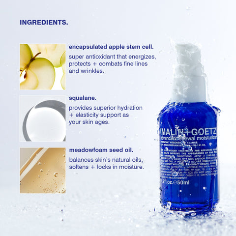Malin+Goetz advanced renewal moisturizer